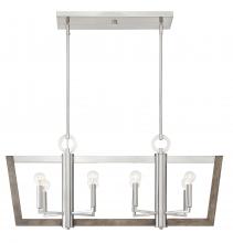 Designers Fountain 93738-SP - Westend 8 Light Island Chandelier