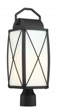 Designers Fountain 94696-BK - Fairlington 19.75" 1-Light Outdoor Post Lantern