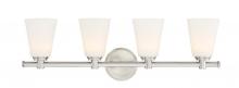 Designers Fountain LED6894-SP - Parker 4 Light Vanity