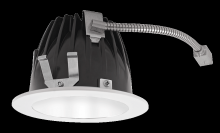 RAB Lighting NDLED6RD-80Y-W-W - RECESSED DOWNLIGHTS 20 LUMENS NDLED6RD 6 INCH ROUND UNIVERSAL DIMMING 80 DEGREE BEAM SPREAD 3000K