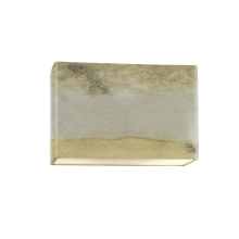 Justice Design Group CER-5655-TRAG - Large ADA Wide Rectangle - Open Top & Bottom