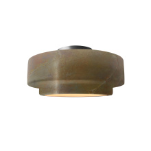 Justice Design Group CER-6360-SLTR-NCKL-LED1-700 - Small Tier LED Semi-Flush