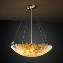 Justice Design Group ALR-9622-35-NCKL-LED5-5000 - 24" LED Pendant Bowl w/ U-Clips