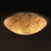 Justice Design Group ALR-9672-35-NCKL-LED5-5000 - 24" Semi-Flush Bowl w/ LED Lamping