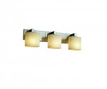 Justice Design Group CLD-8923-20-MBLK - Modular 3-Light Bath Bar