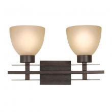 International 13822-02 - Two Light Bronze Vanity