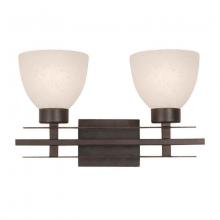 International 13823-02 - Two Light Bronze Vanity