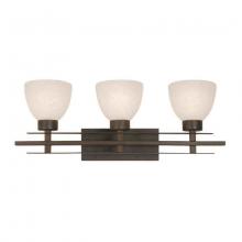 International 13825-02 - Three Light Bronze Vanity