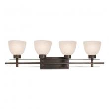 International 13827-02 - Four Light Bronze Vanity