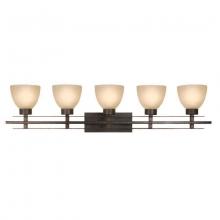 International 13828-02 - Five Light Bronze Vanity