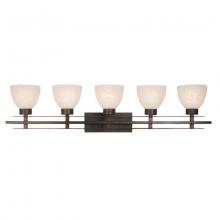 International 13829-02 - Five Light Bronze Vanity