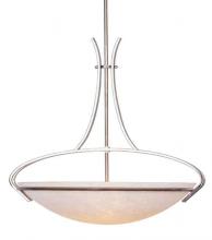 International 13883-53 - Four Light Nickel Up Pendant