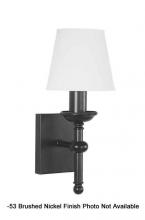 International 14036-53 - One Light Nickel Wall Light