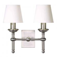 International 14037-53 - Two Light Nickel Wall Light