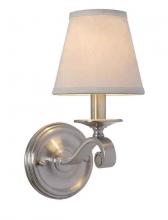 International 14075-53 - One Light Nickel Wall Light