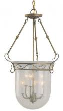 International 23331-58 - Six Light Gold Foyer Hall Pendant