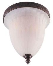 International 24506-02 - Three Light Bronze Bowl Flush Mount