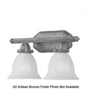 International 24509-02 - Two Light Bronze Vanity