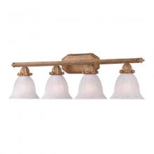 International 24511-58 - Four Light Gold Vanity