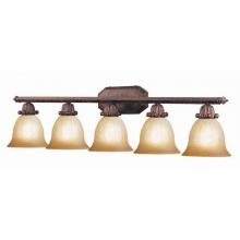International 24545-02 - Five Light Bronze Vanity