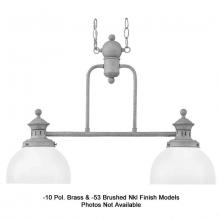 International 3565-10 - Two Light Brass Island Light