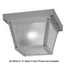 International 7425-31 - One Light Black Outdoor Flush Mount