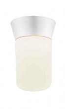 International 7452-30 - One Light White Outdoor Flush Mount