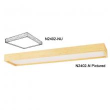 International N2402-NU - Two Light Wood Fluorescent Light