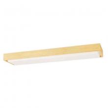 International N2407-NU - Two Light Wood Fluorescent Light