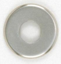 Satco Products Inc. 90/1096 - Steel Check Ring; Curled Edge; 1/8 IP Slip; Nickel Plated Finish; 1-1/2"
