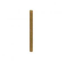 Satco Products Inc. 90/1195 - 1/8 IP Solid Brass Nipple; Unfinished; 4" Length; 3/8" Wide