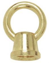 Satco Products Inc. 90/201 - 1" Female Loops; 1/8 IP With Wireway; 10lbs Max; Brass Plated Finish
