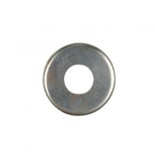 Satco Products Inc. 90/2064 - Steel Check Ring; Straight Edge; 1/8 IP Slip; Unfinished; 1-5/8" Diameter