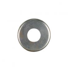 Satco Products Inc. 90/2074 - Steel Check Ring; Curled Edge; 1/8 IP Slip; Unfinished; 1-3/4" Diameter