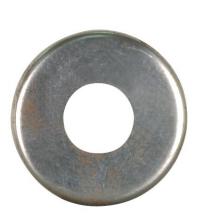 Satco Products Inc. 90/2077 - Steel Check Ring; Curled Edge; 1/4 IP Slip; Unfinished; 2" Diameter