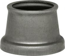 Satco Products Inc. 90/2231 - Flanged Steel Necks; 9/16" Hole; 9/16" Height; 11/16" Top; 7/8" Bottom; Unfinished
