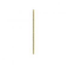 Satco Products Inc. 90/2622 - 1/9 IP Steel Nipple; Yellow Zinc Plated; 30" Length; 3/8" Wide