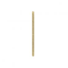 Satco Products Inc. 90/5160 - 1/8 IP Steel Nipple; Yellow Zinc Plated; 20" Length; 3/8" Wide