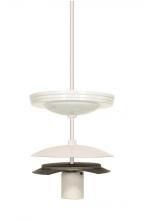 Satco Products Inc. 90/615 - 4" Neckless Ball Holder Kit; White Finish; For 3-7/8" Diameter Glass; 8 Foot 18/3 SVT;