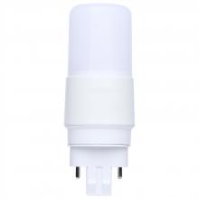 Satco Products Inc. S21422 - 5 Watt; PL LED; GX23 Base; Frost Finish; Type A/B Dual Ballast; 3500K; 120-277 Range Voltage