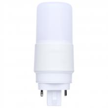 Satco Products Inc. S21432 - 5 Watt; PL LED; G24D Base; Frost Finish; Type A/B Dual Ballast; 3500K; 120-277 Range Voltage