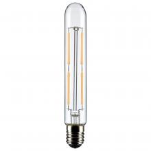 Satco Products Inc. S21860 - 4 Watt T6.5 LED Filament; Clear; Intermediate Base; 3000K; 400 Lumens; 120 Volt