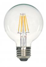 Satco Products Inc. S29878 - 5.5 Watt G25 LED Filament; Clear; Medium base; 2700K; 500 Lumens; 120 Volt