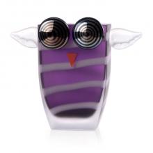Oggetti Luce 24-01-96 - ST/ UHU, owl vase, purple