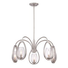 Eurofase 28078-012 - Fantini, 5Lt Chandelier, S Nkl