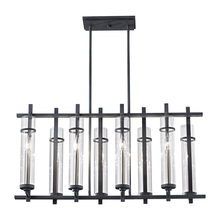Generation Lighting F2630/8AF/BS - Ethan Linear Chandelier