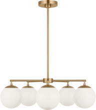 Generation Lighting GLC1795SB - Nube Five Light Chandelier