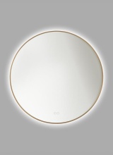 Generation Lighting MREL1430SB - Cadre Round Mirror 30x30
