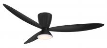 Minka-Aire F468L-CL - Hourglass 58" LED Smart Flush Mount Ceiling Fan