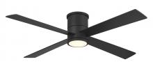 Minka-Aire F797L-CL - Falco 54" LED Flush Mount Ceiling Fan